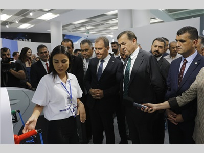 Başkanımız, Mercan 100. Yıl İklim ve Bilim Merkezi açılışına katıldı