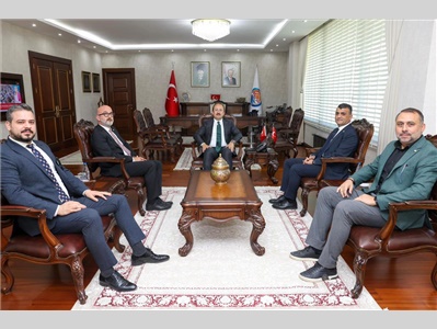 BARO YÖNETİMİMİZDEN, MERSİN VALİSİ SAYIN ALİ HAMZA PEHLİVAN'A ZİYARET