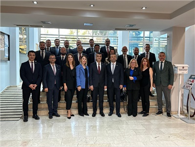 BARO YÖNETİMİMİZDEN, ANKARA BAROSU YÖNETİMİNE ZİYARET