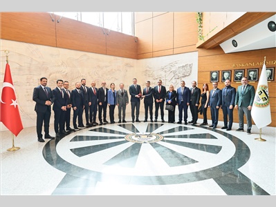 BARO YÖNETİMİMİZDEN, TBB YÖNETİMİNE ZİYARET