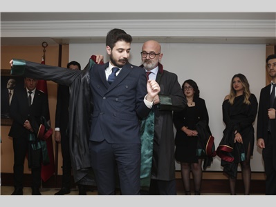16 STAJYER AVUKATIMIZ CÜBBE GİYDİ