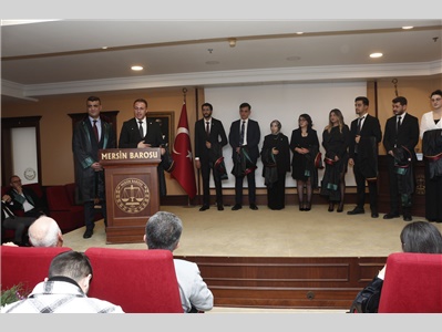 16 STAJYER AVUKATIMIZ CÜBBE GİYDİ