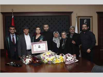 16 STAJYER AVUKATIMIZ CÜBBE GİYDİ