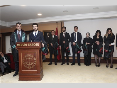 16 STAJYER AVUKATIMIZ CÜBBE GİYDİ