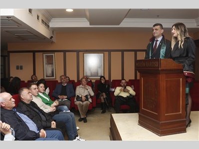 16 STAJYER AVUKATIMIZ CÜBBE GİYDİ