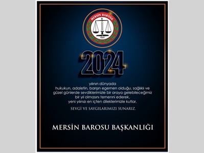 YENİ YILINIZ KUTLU OLSUN