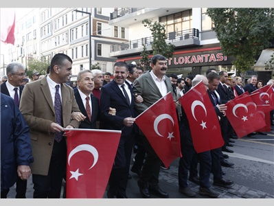 MERSİNİMİZİN KURTULUŞ GÜNÜNÜ TÖRENLE KUTLADIK