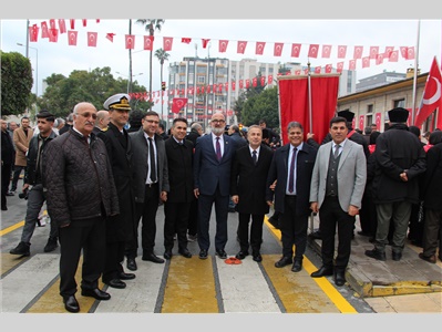 MERSİN’İMİZİN KURTULUŞ GÜNÜNÜ TÖRENLE KUTLADIK