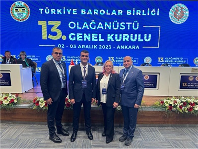 TBB 13. OLAĞANÜSTÜ GENEL KURULU, REKLAM YASAĞI YÖNETMELİĞİ DEĞİŞİKLİĞİ’ ANA GÜNDEM MADDESİYLE TOPLANDI