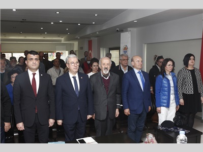 BAŞKANIMIZ AV. GAZİ ÖZDEMİR, 3 DEVRİM YASALARI KONULU PANELE KONUŞMACI OLARAK KATILDI