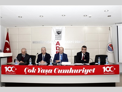 BAŞKANIMIZ AV. GAZİ ÖZDEMİR, 3 DEVRİM YASALARI KONULU PANELE KONUŞMACI OLARAK KATILDI