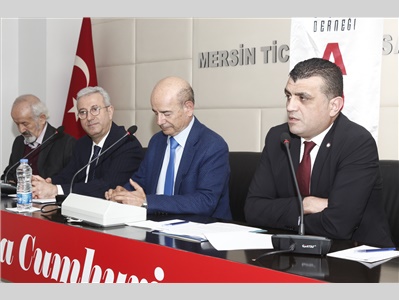 BAŞKANIMIZ AV. GAZİ ÖZDEMİR, 3 DEVRİM YASALARI KONULU PANELE KONUŞMACI OLARAK KATILDI