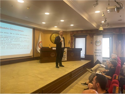 KİRA TESPİT VE TAHLİYE DAVALARI" KONULU SEMİNER DÜZENLENDİ