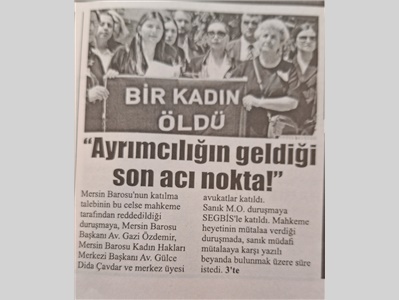Katledilen Derya Öğretmen için adalet çağrısı