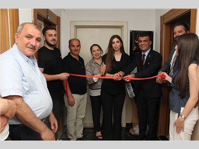 MESLEKTAŞIMIZIN OFİS AÇILIŞINA KATILDIK