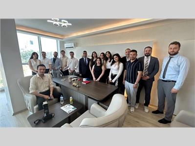 MESLEKTAŞIMIZIN OFİS AÇILIŞINA KATILDIK
