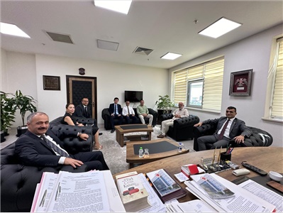 TARSUS CUMHURİYET BAŞSAVCISI ORHAN KAYA'YA ZİYARET