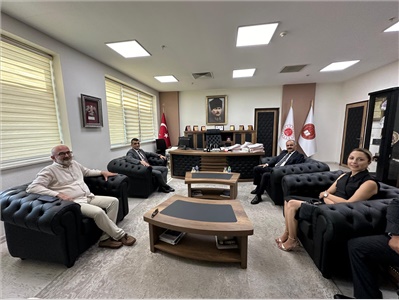 TARSUS CUMHURİYET BAŞSAVCISI ORHAN KAYA'YA ZİYARET