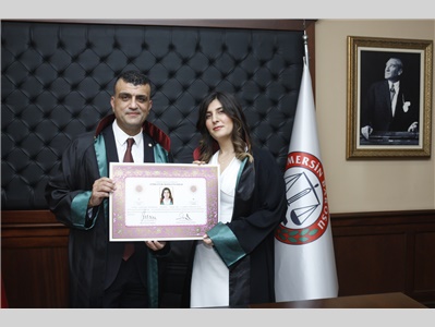 21 STAJYER AVUKATIMIZ CÜBBE GİYDİ