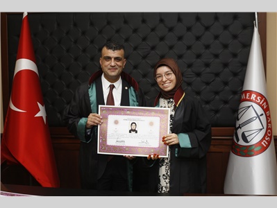 21 STAJYER AVUKATIMIZ CÜBBE GİYDİ