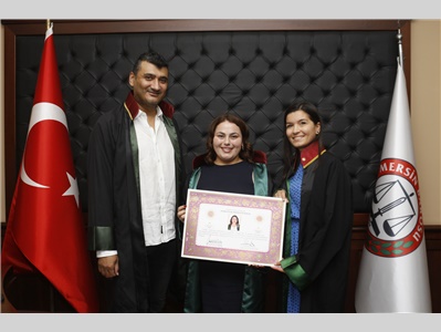 21 STAJYER AVUKATIMIZ CÜBBE GİYDİ