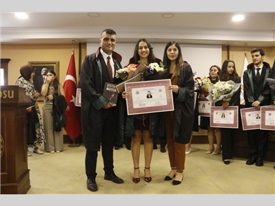 21 STAJYER AVUKATIMIZ CÜBBE GİYDİ