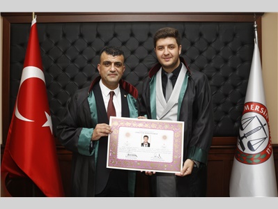 21 STAJYER AVUKATIMIZ CÜBBE GİYDİ