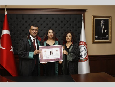 21 STAJYER AVUKATIMIZ CÜBBE GİYDİ