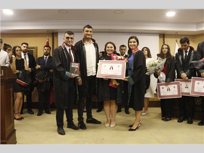 21 STAJYER AVUKATIMIZ CÜBBE GİYDİ