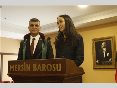 21 STAJYER AVUKATIMIZ CÜBBE GİYDİ