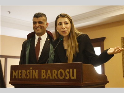 21 STAJYER AVUKATIMIZ CÜBBE GİYDİ