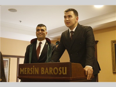 21 STAJYER AVUKATIMIZ CÜBBE GİYDİ