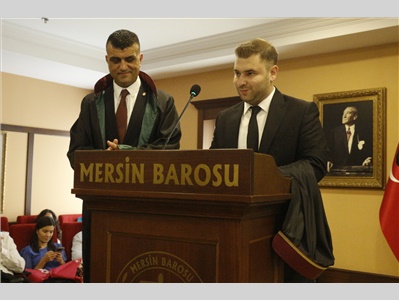 21 STAJYER AVUKATIMIZ CÜBBE GİYDİ