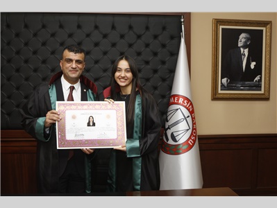 21 STAJYER AVUKATIMIZ CÜBBE GİYDİ