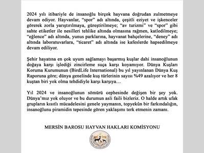 BU DÜNYA SADECE BİZE AİT DEĞİL