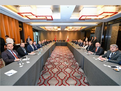 BARO BAŞKANLARIMIZ, T.C. ADALET BAKANI SAYIN YILMAZ TUNÇ İLE TOPLANTI YAPTI