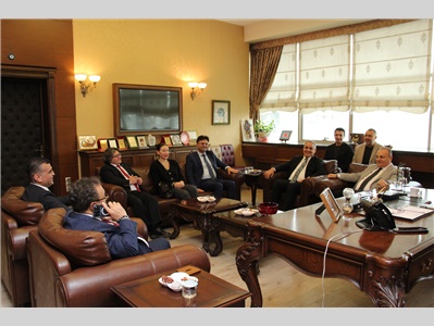 HSK HEYETİNDEN BARO BAŞKANIMIZ AV. GAZİ ÖZDEMİR’E NEZAKET ZİYARETİ