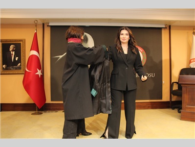 13 STAJYER AVUKATIMIZ, AVUKATLIK RUHSATNAMESİNİ ALDI