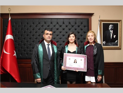 13 STAJYER AVUKATIMIZ, AVUKATLIK RUHSATNAMESİNİ ALDI