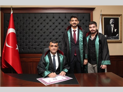 13 STAJYER AVUKATIMIZ, AVUKATLIK RUHSATNAMESİNİ ALDI
