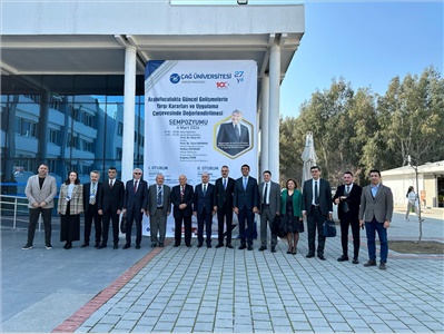 BARO YÖNETİMİMİZ, ÇAĞ ÜNİVERSİTESİ'NİN ARABULUCULUK PANELİNE KATILDI
