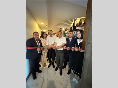 MESLEKTAŞIMIZIN OFİS AÇILIŞINA KATILDIK