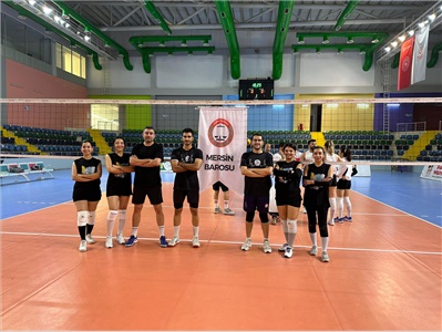 MERSİN BAROSU VOLEYBOL TURNUVASI BAŞLADI