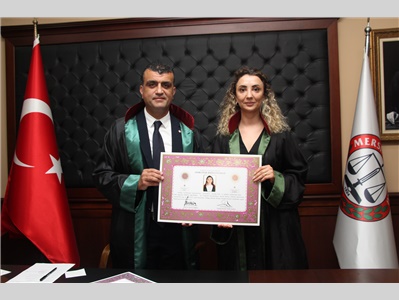 8 STAJYER AVUKATIMIZ CÜBBE GİYDİ