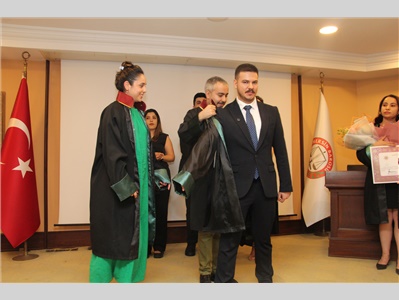 8 STAJYER AVUKATIMIZ CÜBBE GİYDİ