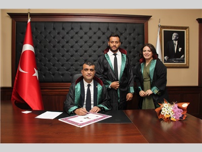 8 STAJYER AVUKATIMIZ CÜBBE GİYDİ