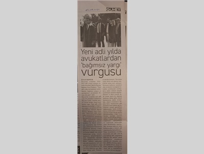 MERSİN BAROSU 2024-2025 ADLİ YIL AÇILIŞ TÖRENİ DÜZENLEDİ