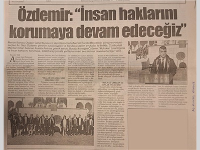 Mazbata sonrası çelenk sunma töreni yapıldı