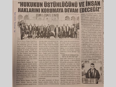 Mazbata sonrası çelenk sunma töreni yapıldı