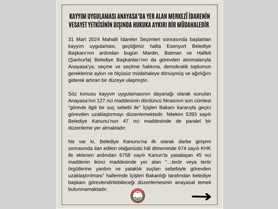 BAROLAR ORTAK AÇIKLAMA YAPTI